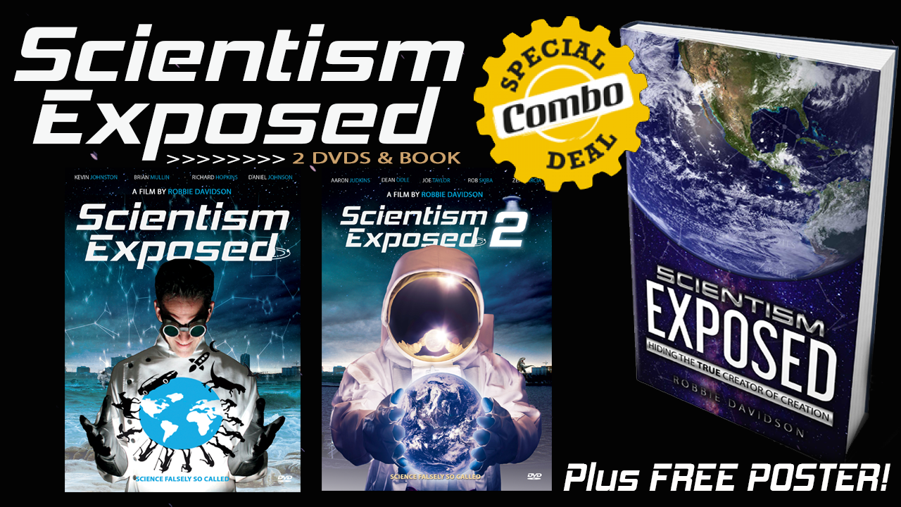 Scientism Exposed DVDs & Book Combo with Free Poster